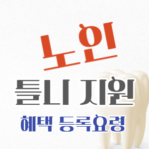 노인 틀니 지원 사업