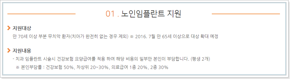 강남 임플란트 비용 지원금