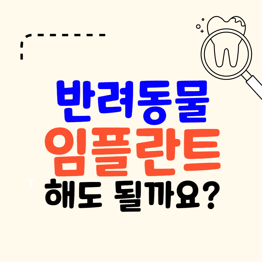 반려동물 임플란트